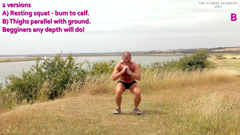 Squat jumps